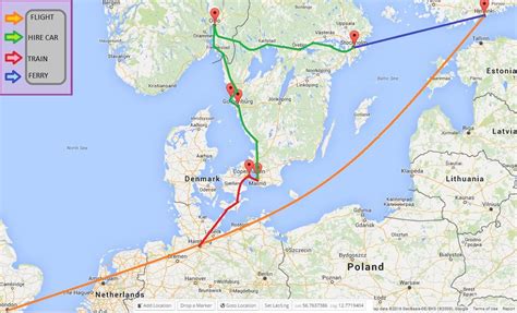 Stockholm ferry map - Ferry map Stockholm (Södermanland and Uppland ...