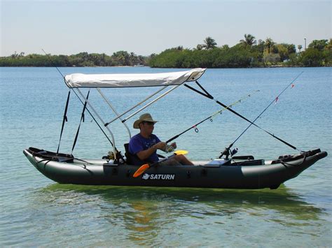 Sailboats To Go » Saturn Pro Angler Kayak with Sail Kit