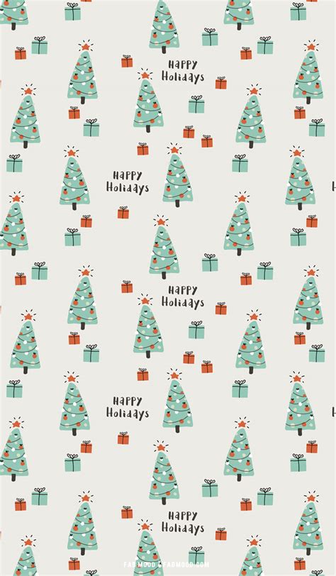 30+ Christmas Aesthetic Wallpapers : Mint Christmas Tree 1 - Fab Mood ...