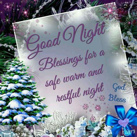 Good Night Blessings For A Safe Warm And Restful Night Pictures, Photos ...