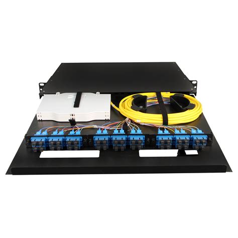 RM1U3B Series Rackmount Fiber Distribution Panel | Tii Technologies