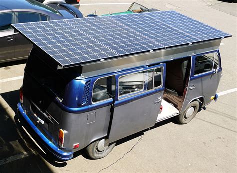 Hippie Bus for the 21st Century: DIY Solar Volkswagen Camper Van ...