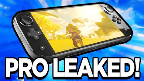 Nintendo Switch Pro just LEAKED! (Hardware Rumour/Leak Review) - YouTube