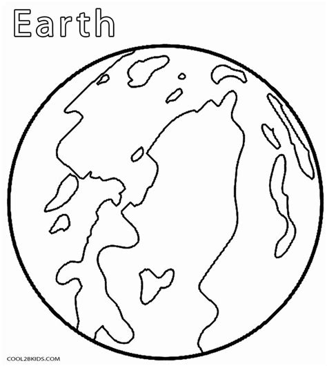 Planets Printable Coloring Pages - Printable Templates