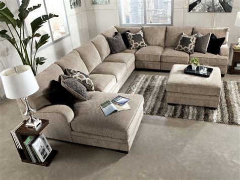 Tisha 6 Piece Sectional Package Including Storage Ottoman | HOM ...