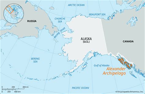 Alexander Archipelago | Alaska, Map, History, & Facts | Britannica