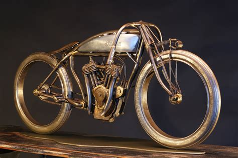 Indian Board Track Motorcycle Sculptures