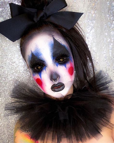 Scary Clown Makeup Looks For Halloween 2020 - The Glossychic | Scary ...