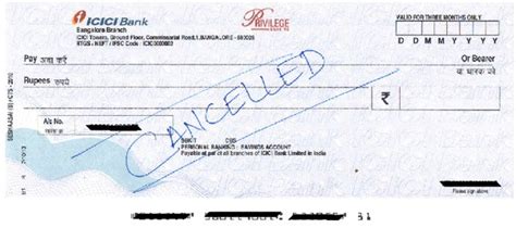 Cancelled Cheque | How to write a Cancelled Cheque | myBillBook