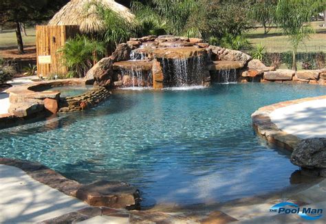 Pool Water Features in Houston | Custom Pool Builder in Houston | The ...