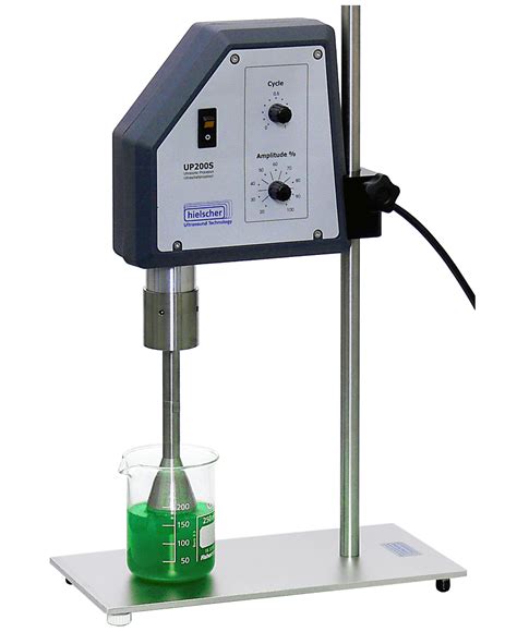 Ultrasonic Homogenizers for Liquid Processing