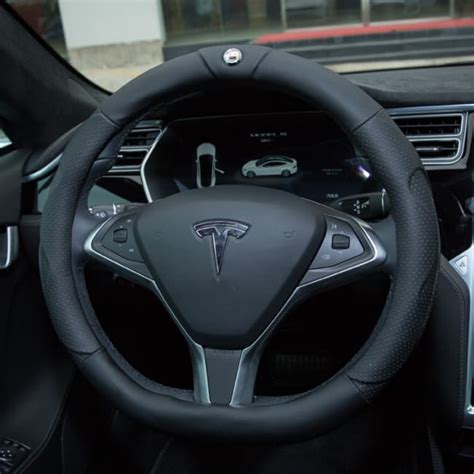 Tesla Easy Grip Leather Steering Wheel Cover | Tech Import World