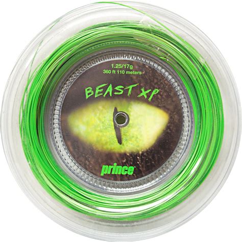 Prince Beast Tennis Strings - Gauge 16/17 Reels (Green) - Tennisnuts.com