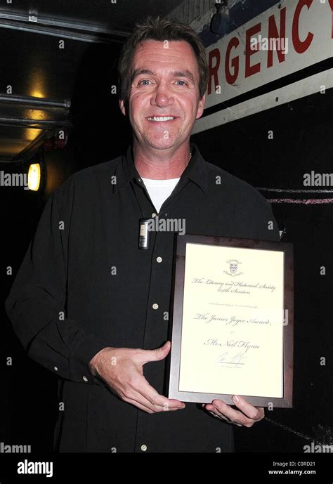 Actor Neil Flynn, 'Janitor' from US sitcom Scrubs, receives the James ...