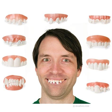 Gnarly Teeth Fake Dentures - GeekAlerts