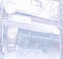 Anime Winter Scenery Gif Animated gif shared by mayy