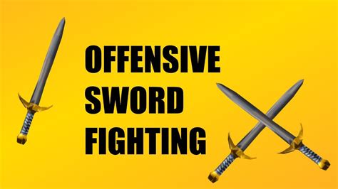 Roblox Sword Fighting Tutorial | Offense - YouTube