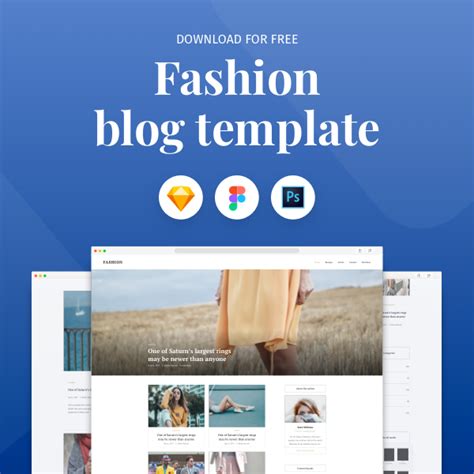 Free Fashion Blog Template