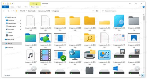 Download New Icons from Windows 10 build 21343