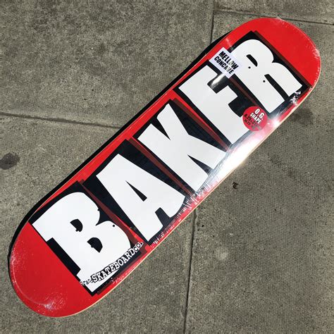 Baker Skateboards Logo : Baker Skateboards Baker Brand Logo Black ...