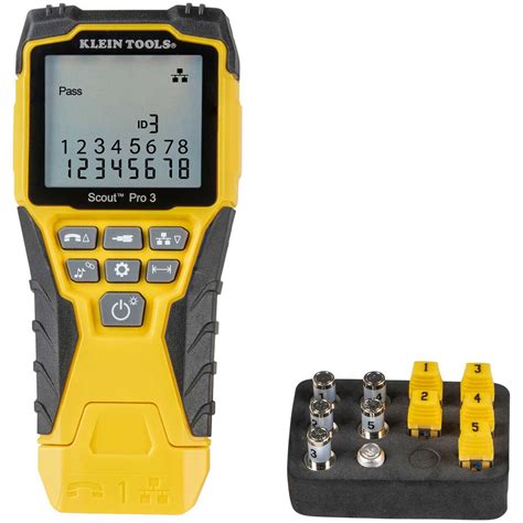 Klein Tools VDV501-851 Cable Tester Kit with Scout® Pro 3 Tester ...