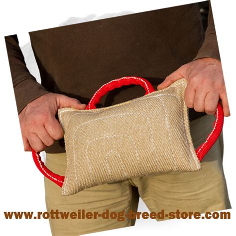 Dog Bite Pillow Three Handles | Rottweiler Training