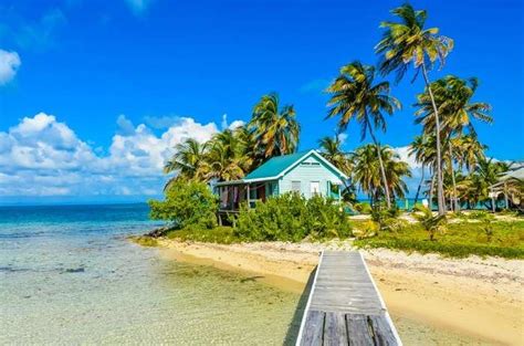 Best Beaches In Belize Map