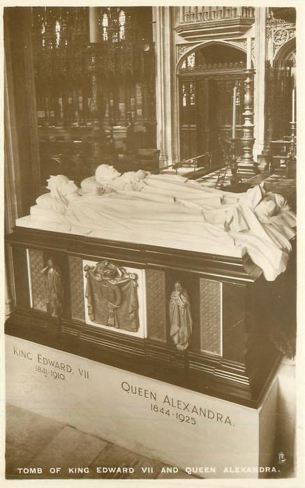 TOMB OF KING EDWARD VII AND QUEEN ALEXANDRA Alexandra Of Denmark, Queen ...