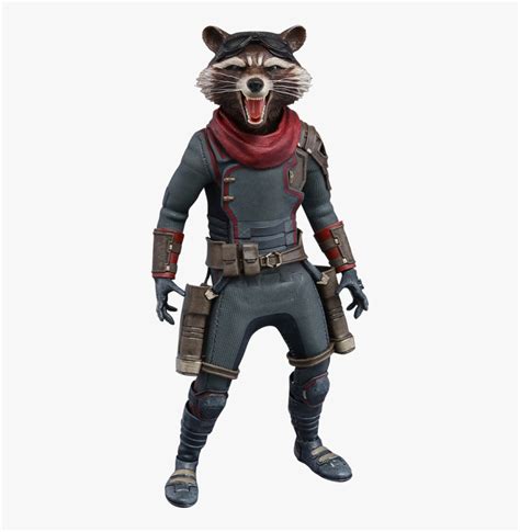 Avengers Endgame Rocket Raccoon Suit, HD Png Download - kindpng