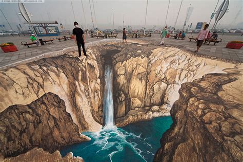 3D Street Art Painting - The Art Of Visual Deception - Nguyen Art Gallery