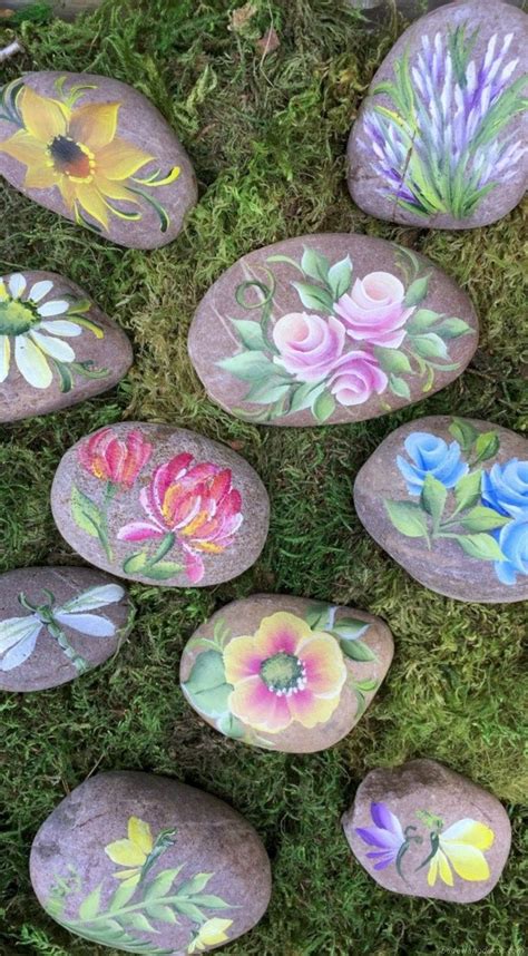 60+ Creative Ideas Painted Rocks Garden https://andressadecor.info/60 ...