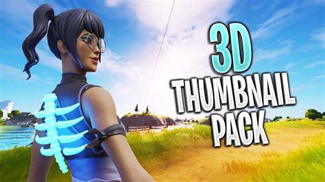 Montage Photo Fortnite 3D - How To Make A 3d Fortnite Thumbnail Under 5 ...