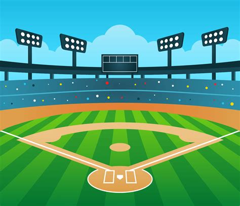 Baseball Field Svg