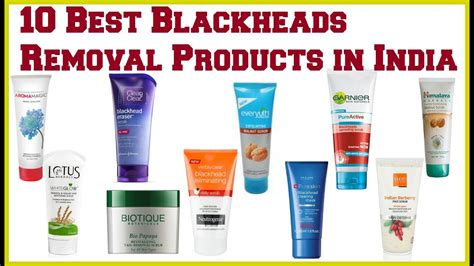 10 Best Blackheads Removal Products in India - YouTube