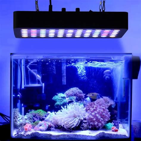 Dimmable 165w Full Spectrum LED Aquarium Lamp Best for Fish Tanks ...