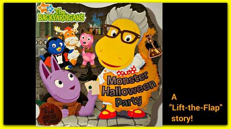 The Backyardigans "MONSTER HALLOWEEN PARTY!" - Read Aloud Storybook for ...