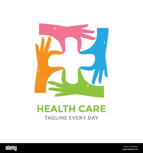 Human health care logo design Stock Vector Image & Art - Alamy