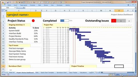 Project Timeline Excel Template Free Download — db-excel.com