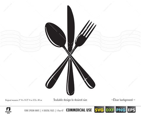 Fork Spoon Knife Svg Spoon Fork Knife Logo Spoon Fork Knife - Etsy Canada