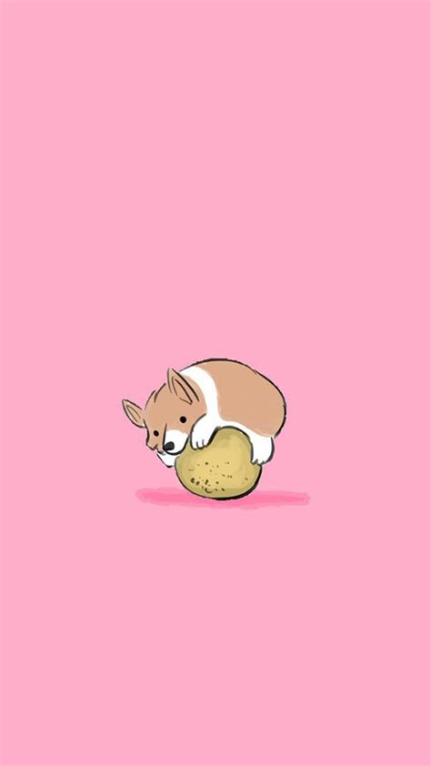 Cute Dog Cartoon Wallpaper