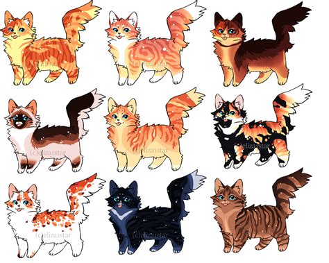 Cat Adopts 14 [300pts/3$ - OPEN} by Chintzy-Adopts | Warrior cats art ...