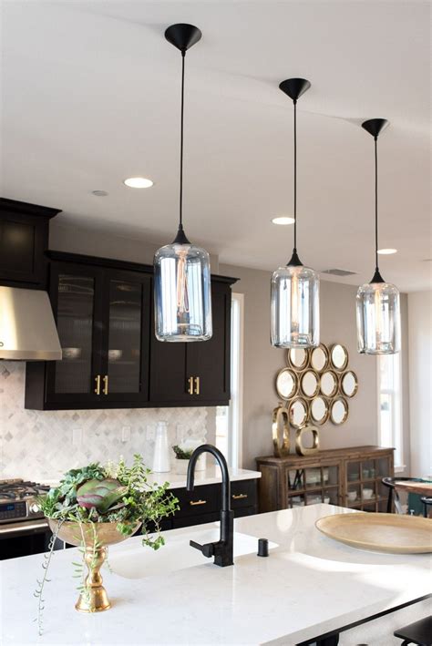 Contemporary Pendant Lights For Kitchen Island - Square Kitchen Layout