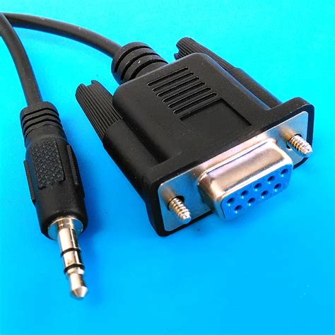 db9 rs232 serial to 3.5mm stereo jack serial console cable for intel ...