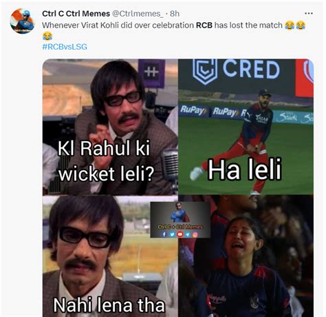 RCB spark meme fest after last-ball defeat to LSG – ThePrint – ANIFeed