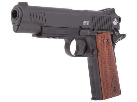 CROSMAN 1911 CO2 PELLET PISTOL, MATTE BLACK - Air Guns India