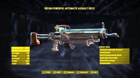 Fallout 4 assault rifle showcase - YouTube