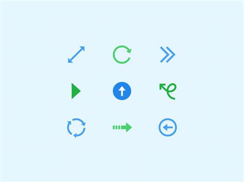 Animated Arrows by Margarita Ivanchikova for Icons8 on Dribbble