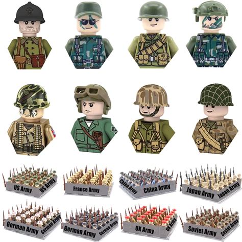 WW2 Army 101st Airborne Paratrooper Made W/ LEGO®, 48% OFF