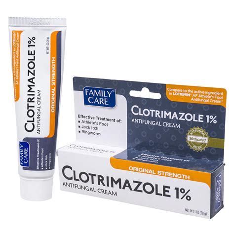 Wholesale Family Care Clotrimazole Antifungal Cream- 1oz