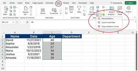 Excel Data Validation (With Examples) | Career Principles